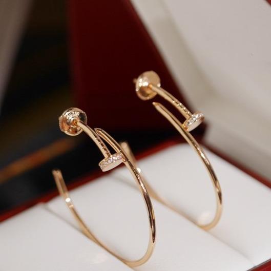 [Grace Jewelry]JUSTE EARRINGS DIAMONDS 1.8MM