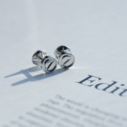 [Grace Jewelry]LOVE EARRINGS SILVER 10MM