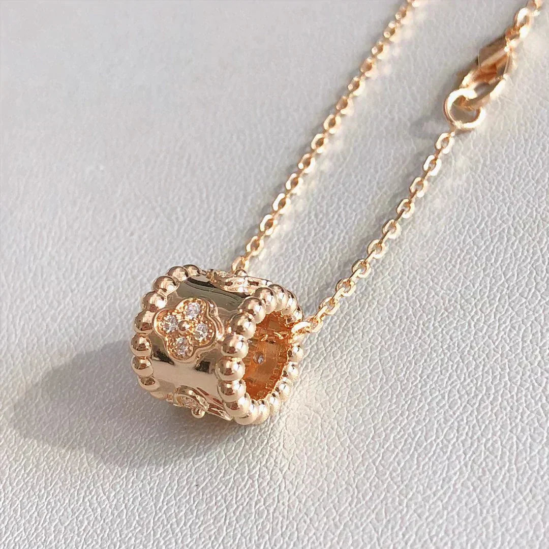 [Grace Jewelry]PERLEE PEDANT NECKLACE GOLD / ROSE GOLD