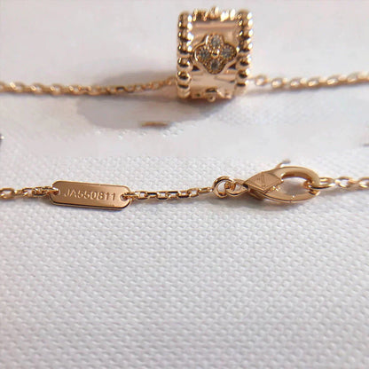 [Grace Jewelry]PERLEE PEDANT NECKLACE GOLD / ROSE GOLD