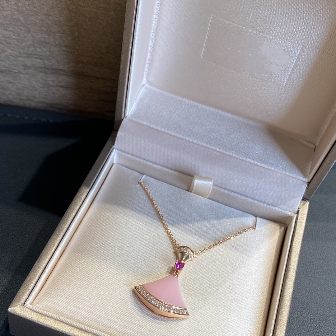 [Grace Jewelry]DREAM NECKLACE PINK OPAL