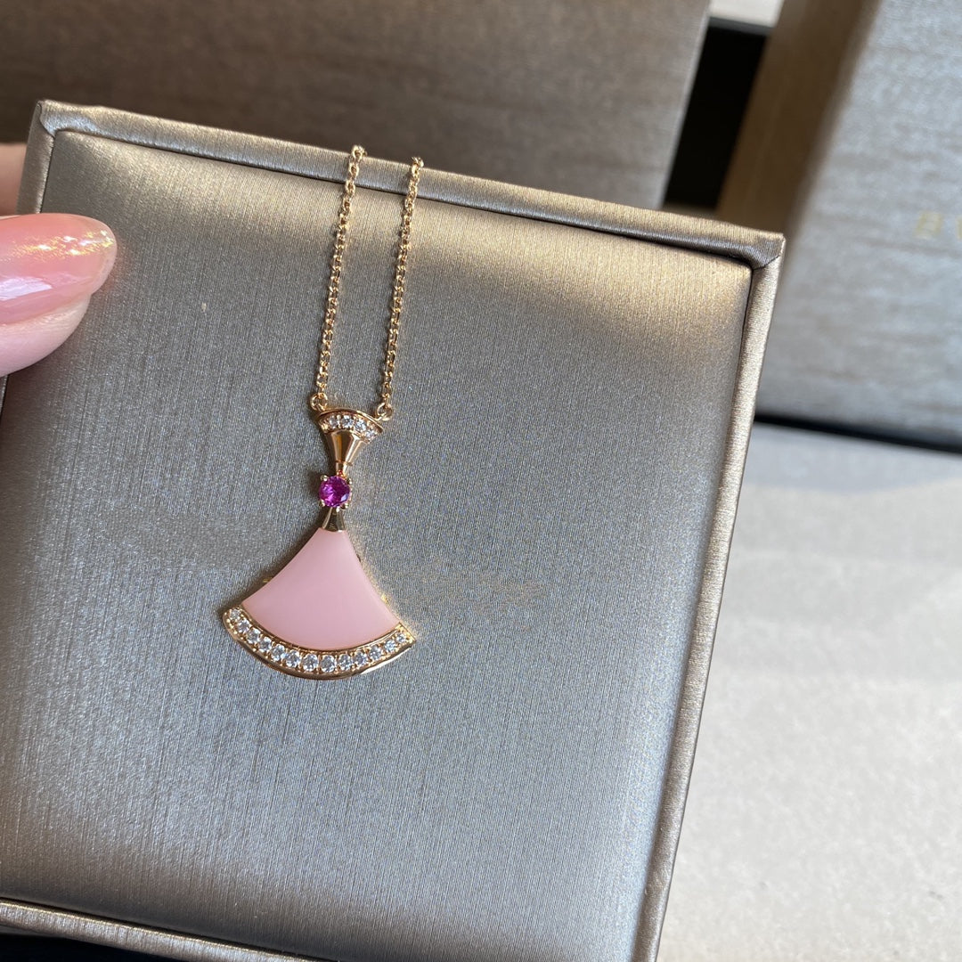 [Grace Jewelry]DREAM NECKLACE PINK OPAL