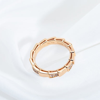 [Grace Jewelry]SERPENTI RING PINK GOLD  3MM