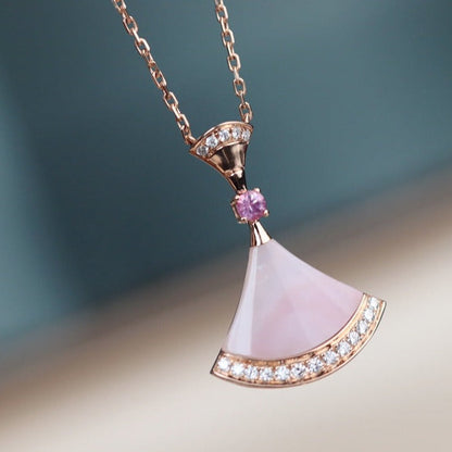 [Grace Jewelry]DREAM NECKLACE PINK MOP DIAMOND