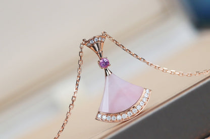 [Grace Jewelry]DREAM NECKLACE PINK MOP DIAMOND