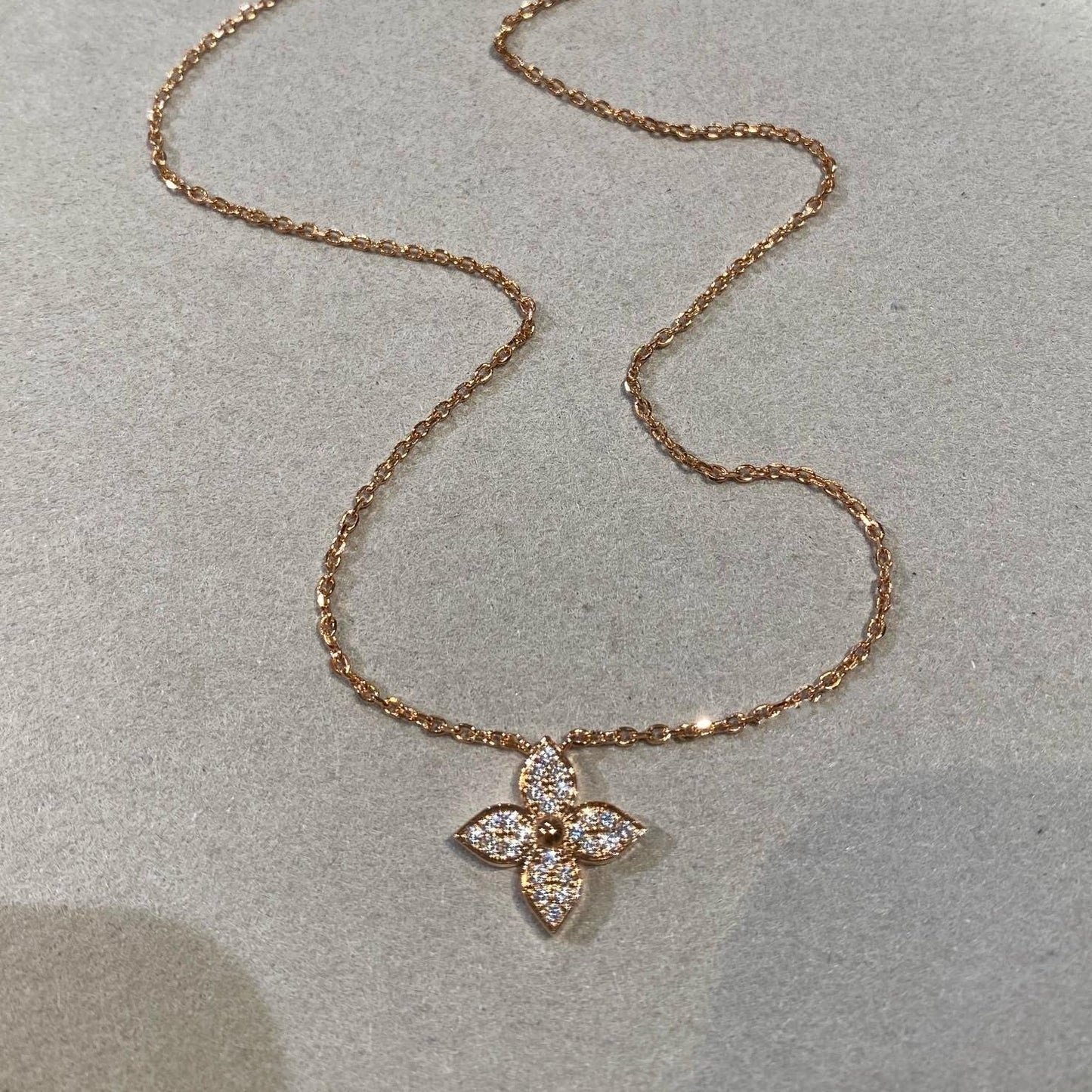 [Grace Jewelry]STAR DIAMOND NECKALCE