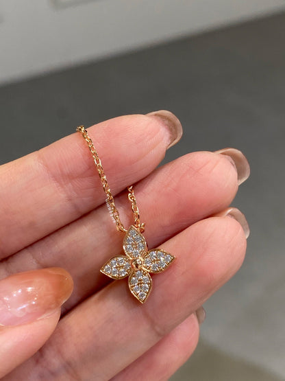 [Grace Jewelry]STAR DIAMOND NECKALCE