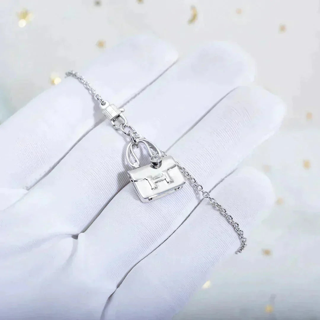 [Grace Jewelry]AMULETTE PEDANT SILVER NECKLACE