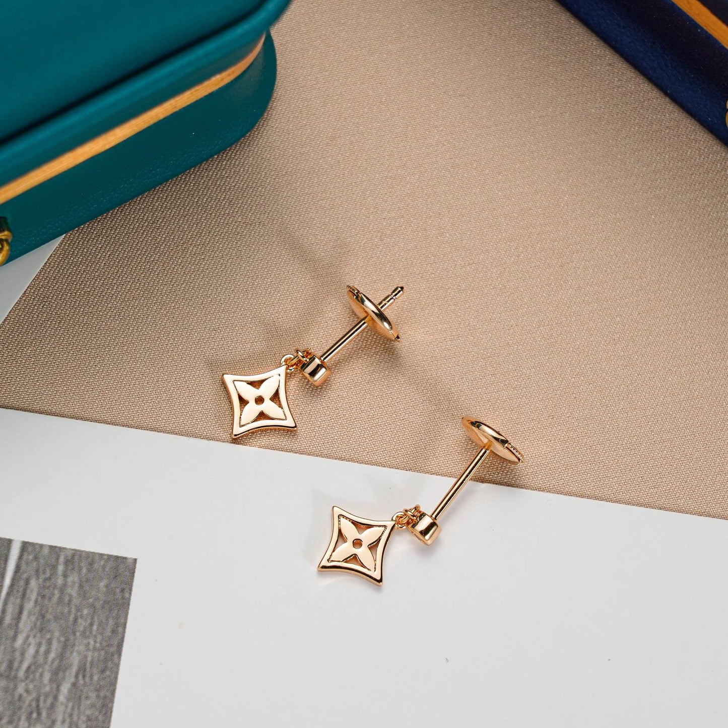 [Grace Jewelry]STAR EARRINGS GOLD