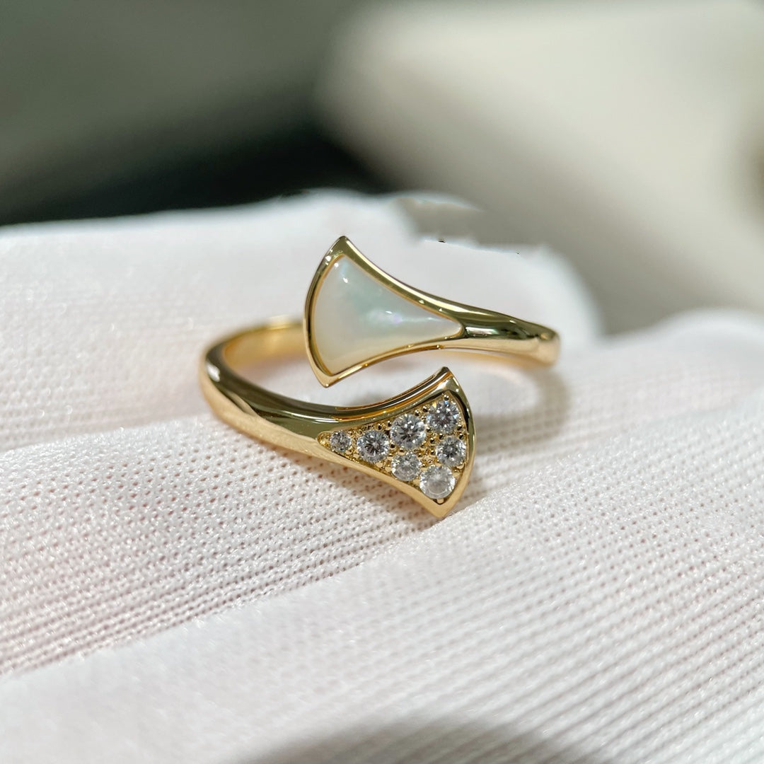 [Grace Jewelry]DREAM RING PINK GOLD DIAMOND