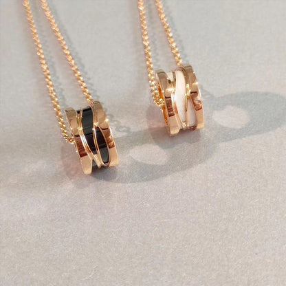 [Grace Jewelry]ZERO 1 NECKLACE PINK GOLD