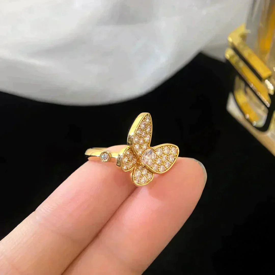 [Grace Jewelry]BUTTERFLY DIAMOND RING