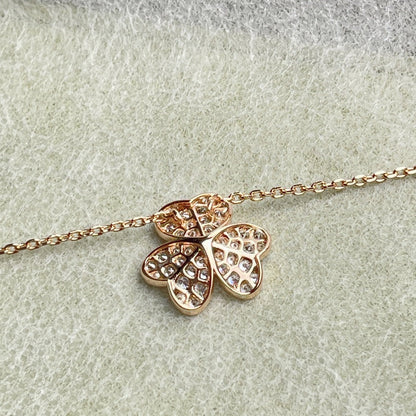 [Grace Jewelry]FLOWER DIAMOND NECKLACE