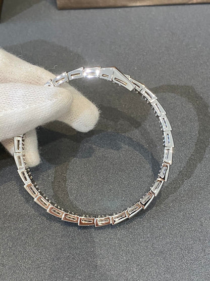 [Grace Jewelry]SERPENTI BRACELET DIAMONDS SILVER