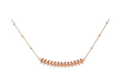 [Grace Jewelry]CLASH PINK GOLD NECKLACE