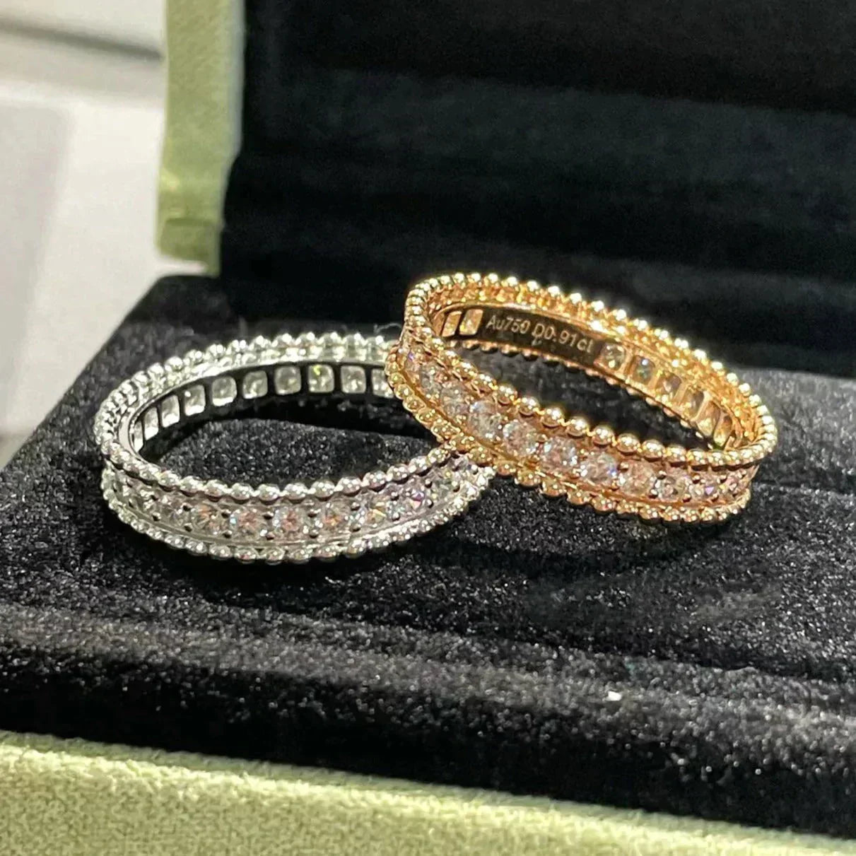 [Grace Jewelry]PERLEE DIAMOND ROSE GOLD RING