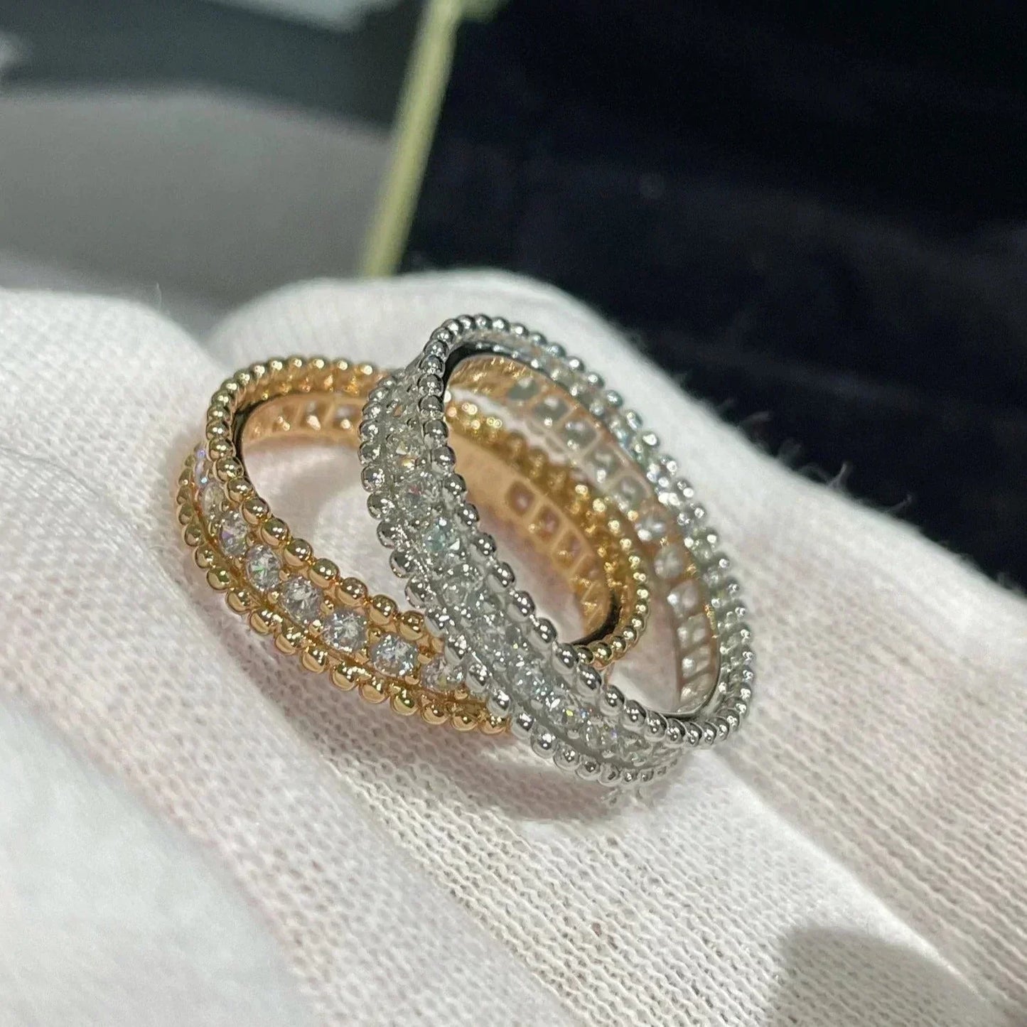 [Grace Jewelry]PERLEE DIAMOND ROSE GOLD RING