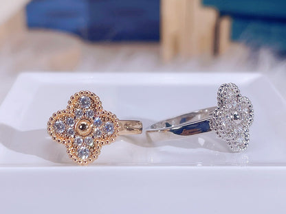 [Grace Jewelry]CLOVER DIAMOND RING