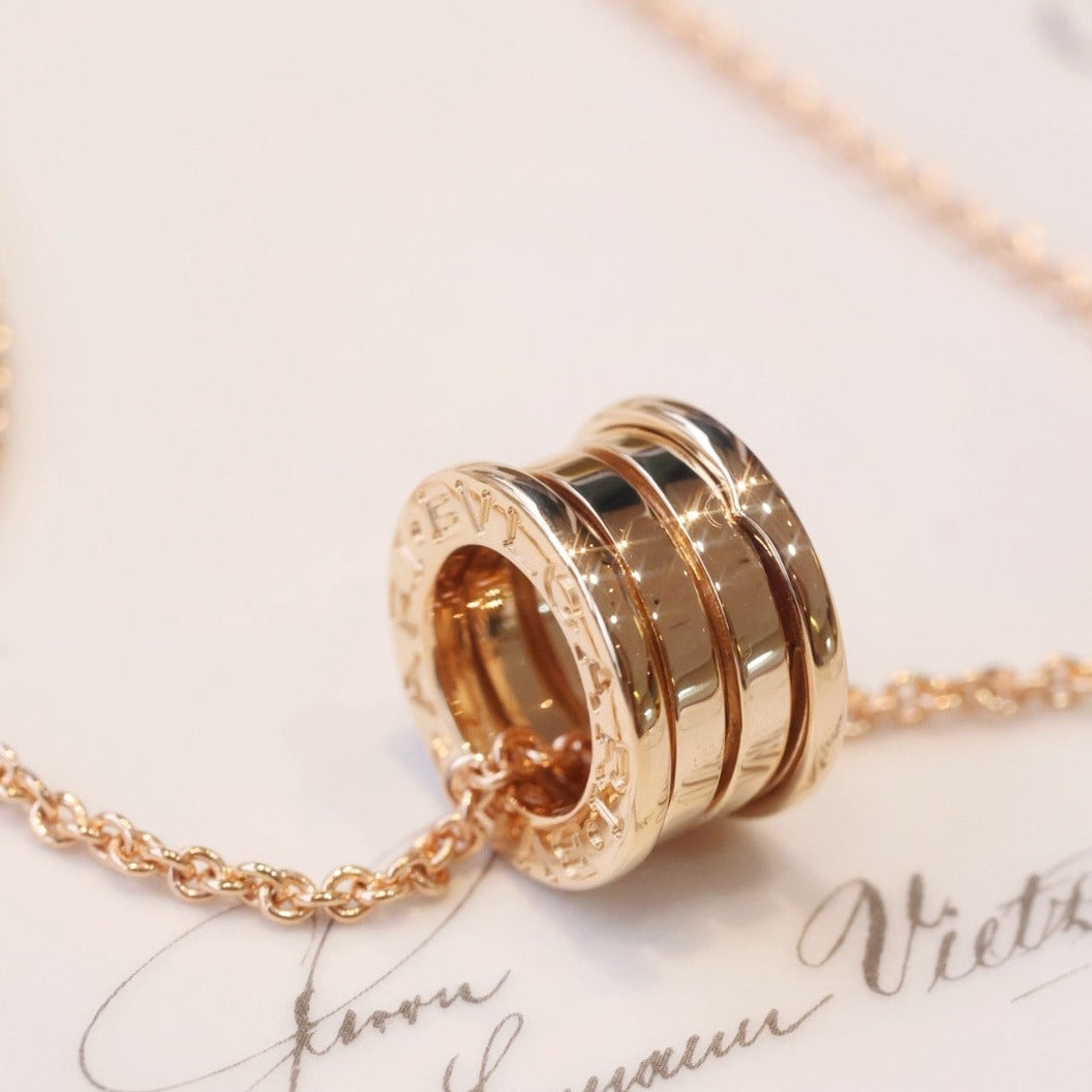 [Grace Jewelry]ZERO 1 PINK GOLD NECKLACE