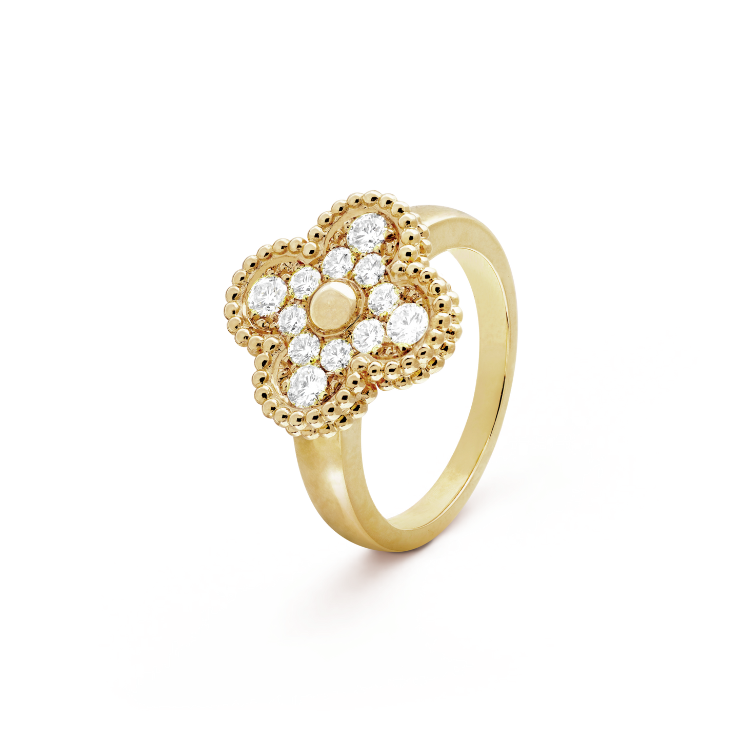 [Grace Jewelry]CLOVER DIAMOND RING