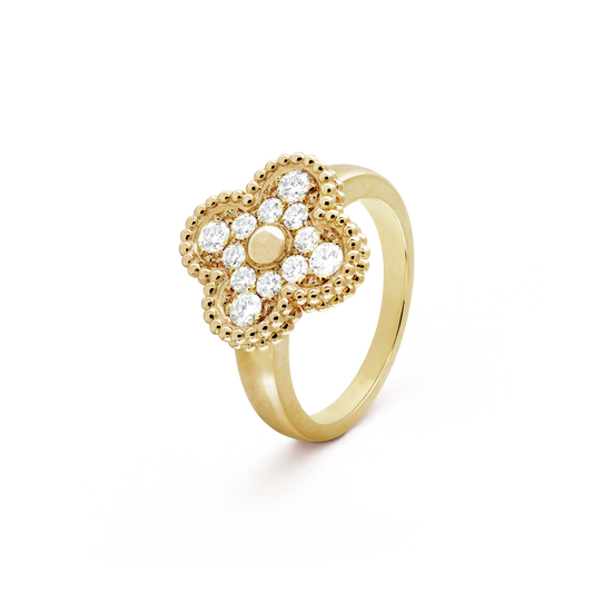 [Grace Jewelry]CLOVER DIAMOND RING