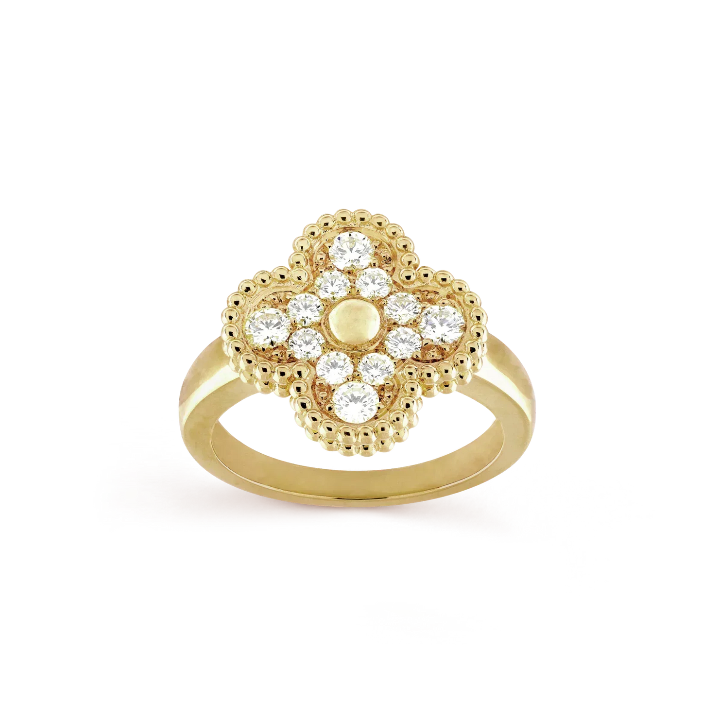 [Grace Jewelry]CLOVER DIAMOND RING