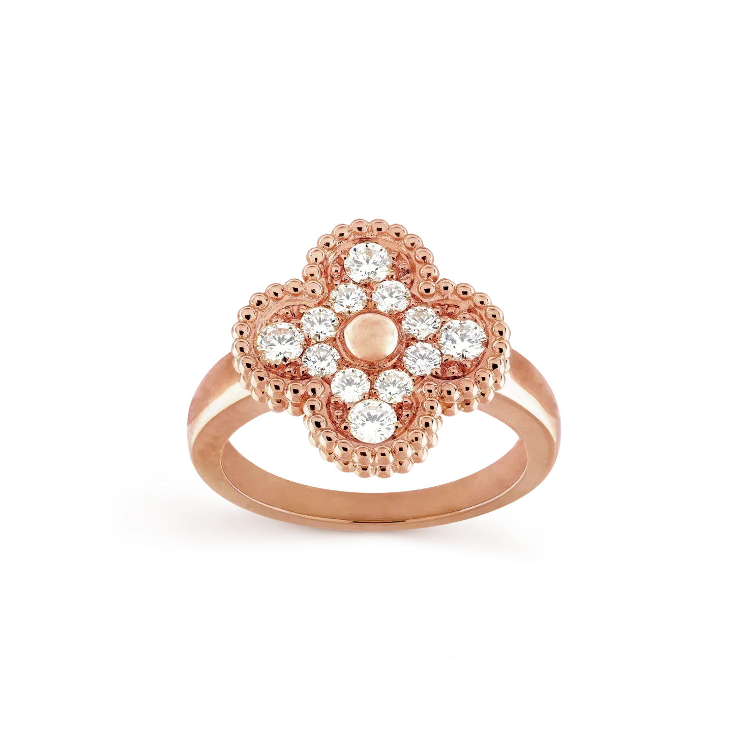 [Grace Jewelry]CLOVER DIAMOND RING