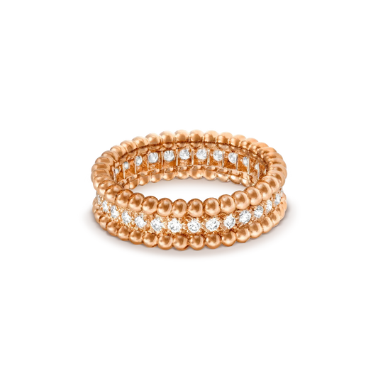 [Grace Jewelry]PERLEE DIAMOND ROSE GOLD RING