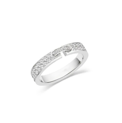 [Grace Jewelry]ALLIANCE LIENS VIDENCE PAVED DIAMOND 4MM RING