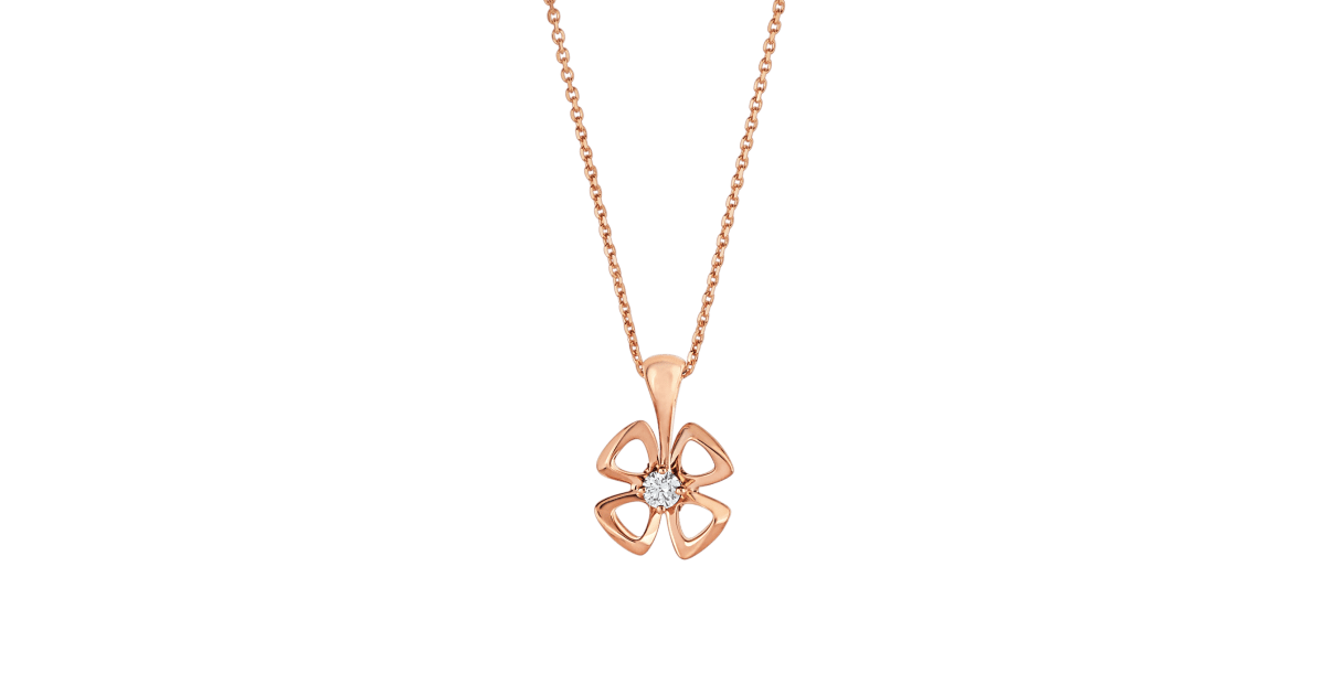 [Grace Jewelry]FIOREVER NECKLACE DIAMOND CENTER