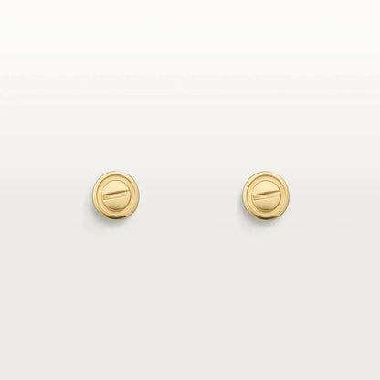 [Grace Jewelry]LOVE EARRINGS GOLD 10MM