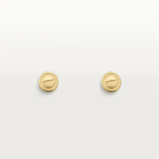 [Grace Jewelry]LOVE EARRINGS GOLD 10MM