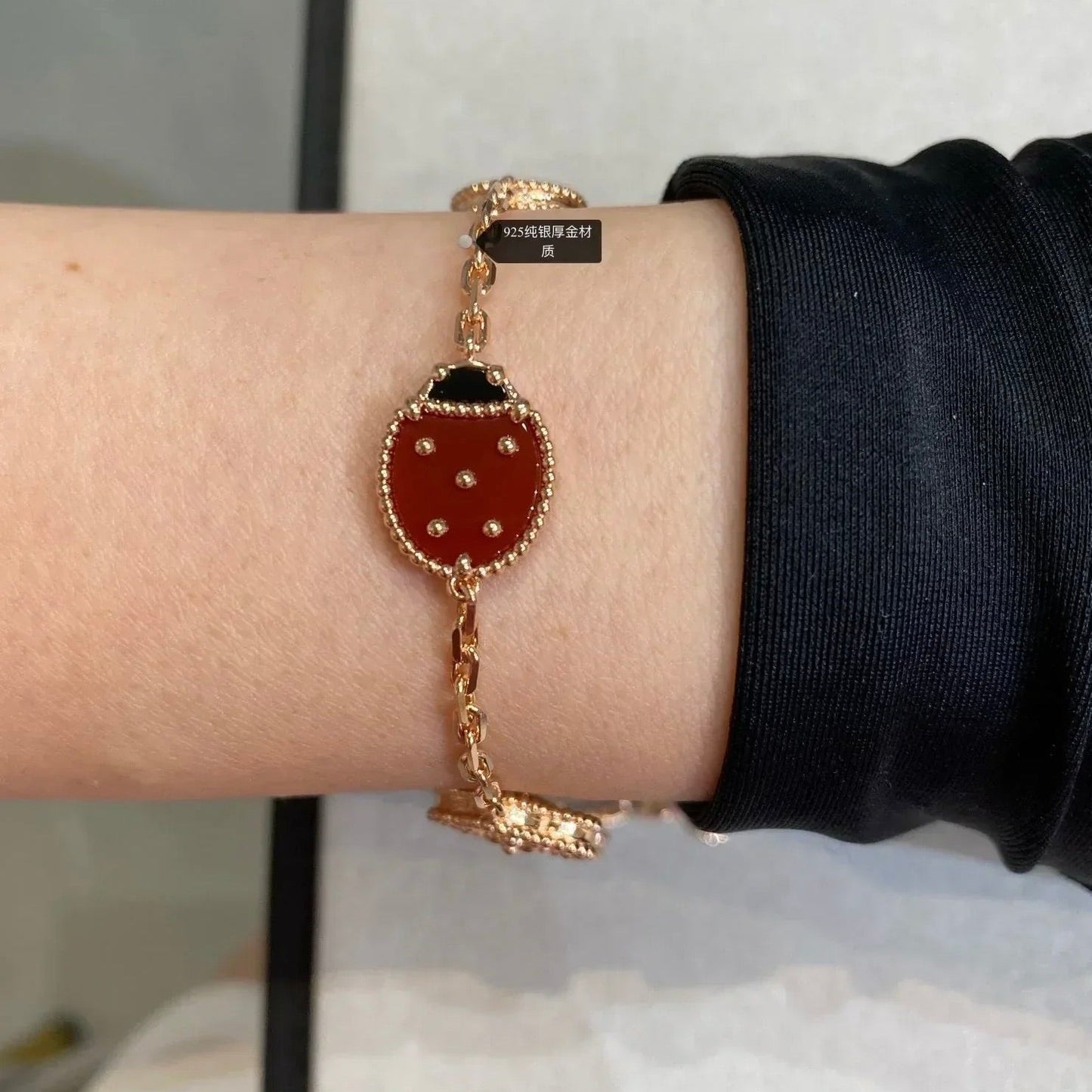 [Grace Jewelry]LUCKY SPRING 5 MOTIF BRACELET