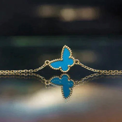 [Grace Jewelry]BUTTERFLY TURQUOISE BUTTERFLY BRACELET