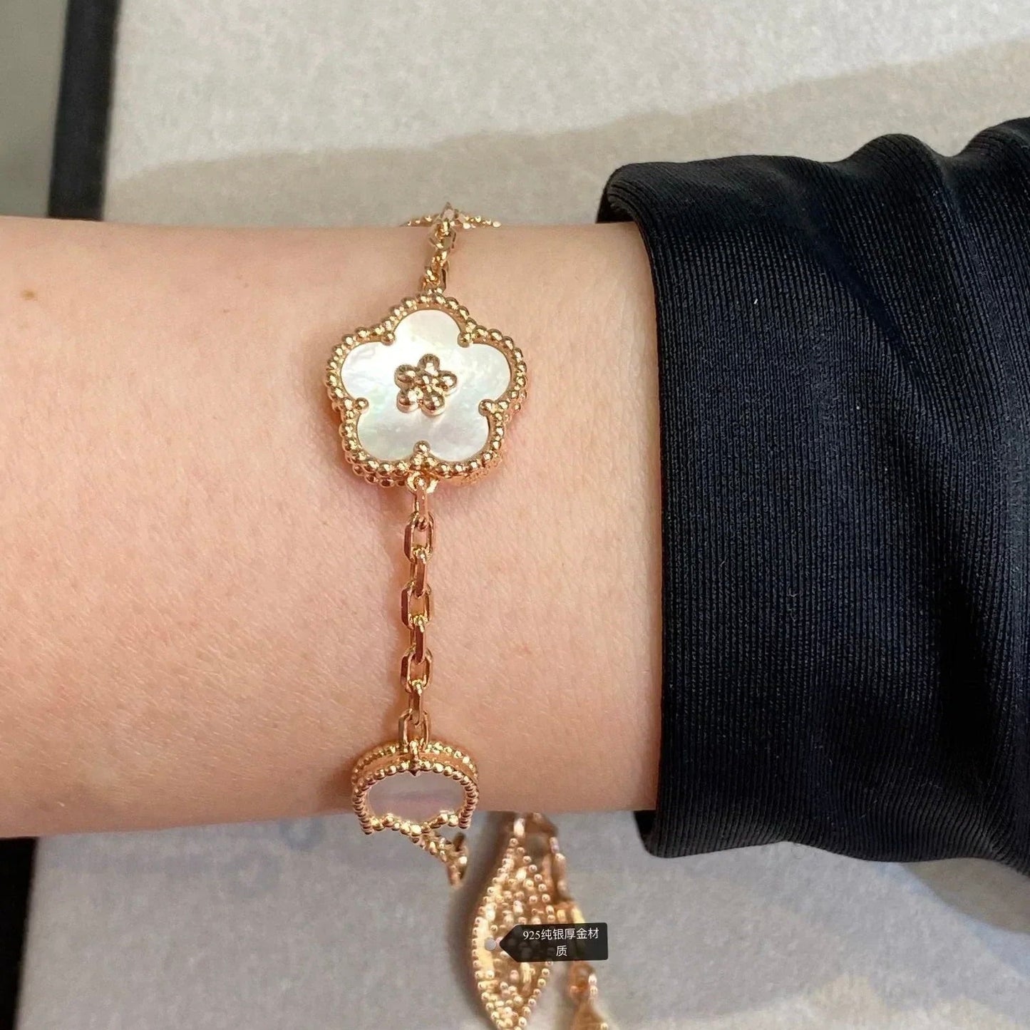 [Grace Jewelry]LUCKY SPRING 5 MOTIF BRACELET