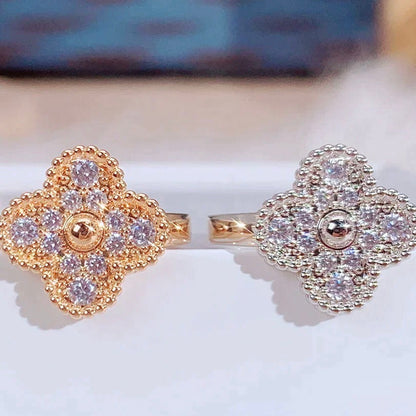 [Grace Jewelry]CLOVER DIAMOND RING