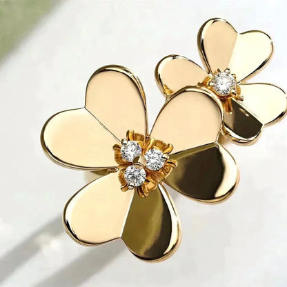 [Grace Jewelry]CLOVER COMOS GOLD DIAMOND RING