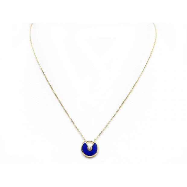 [Grace Jewelry]AMULETTE ROSE GOLD AGATE NECKLACE