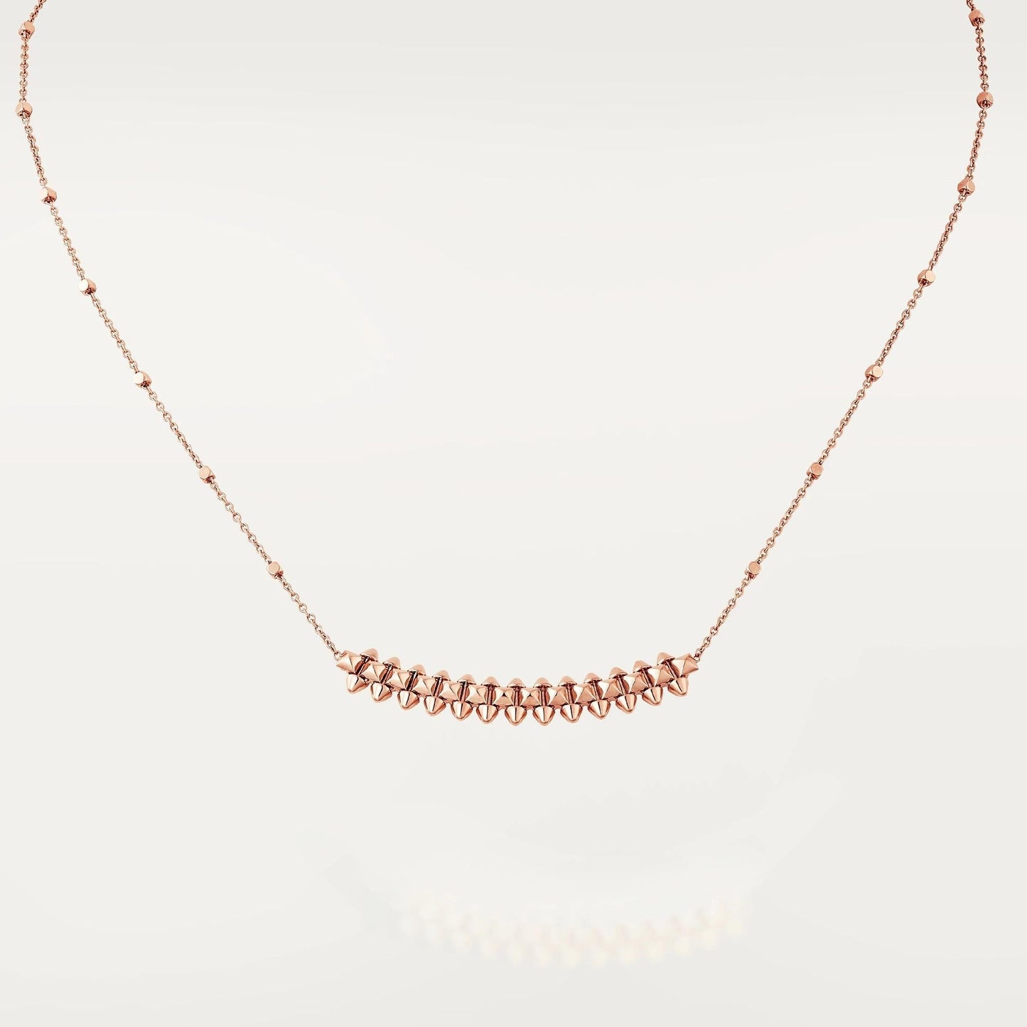 [Grace Jewelry]CLASH PINK GOLD NECKLACE