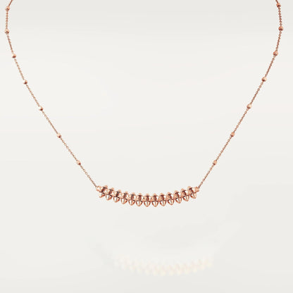 [Grace Jewelry]CLASH PINK GOLD NECKLACE