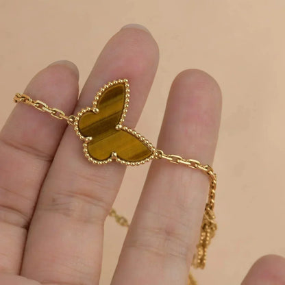 [Grace Jewelry]LUCKY SPRING 5 MOTIF GOLD BRACELET