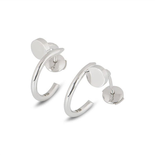 [Grace Jewelry]JUSTE EARRINGS SILVER