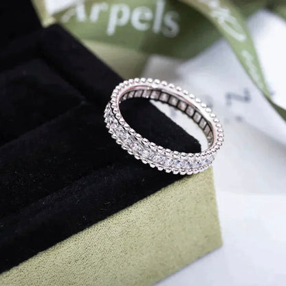 [Grace Jewelry]PERLEE DIAMOND SILVER RING