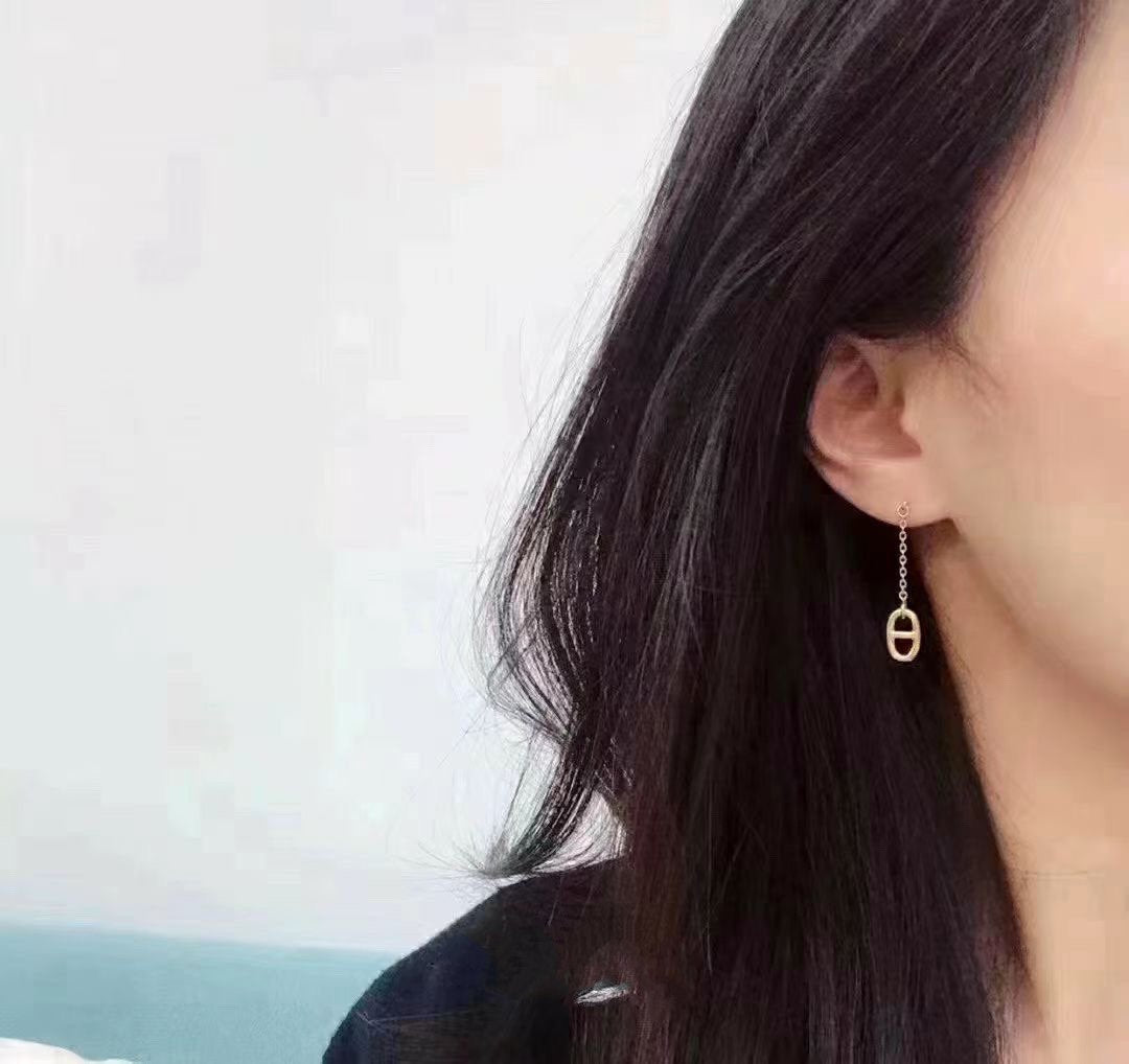 [Grace Jewelry]CHAINE TASSEL EARRINGS