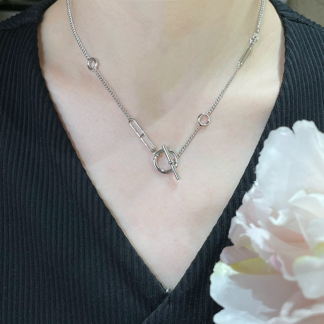 [Grace Jewelry]HM STERLING SILVER CHAINE D'ANCRE HEART