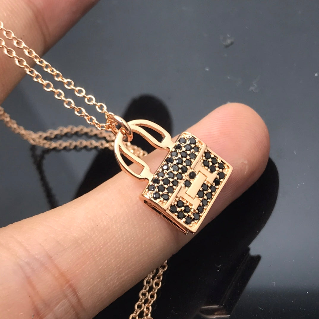 [Grace Jewelry]HM NECKLACE ARRIVAL BLACK DIAMOND