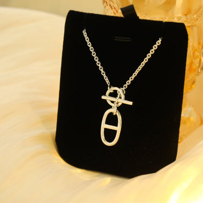 [Grace Jewelry]HM CHAINE D'ANCRE PENDANT NECKLACE STERLING SILVER