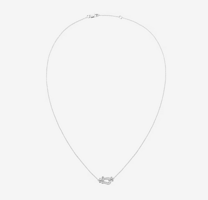 [Grace Jewelry]FORCE 10 DIAMOND SILVER NECKLACE MINI MODEL