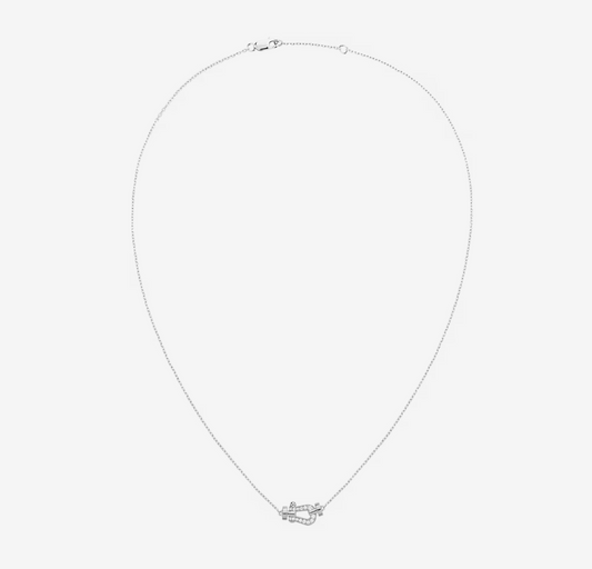 [Grace Jewelry]FORCE 10 DIAMOND SILVER NECKLACE MINI MODEL