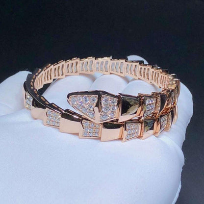 [Grace Jewelry]SERPENTI BRACELET PINK GOLD DIAMOND